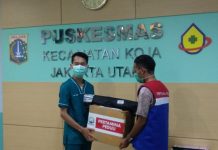 Cegah Corona, Pertamina Salurkan 22.000 Masker ke 9 Puskesmas dan 49 Posyandu