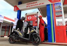 Pertamina Siapkan Hand Sanitizer & Larutan Disinfectan Untuk Self Service di SPBU