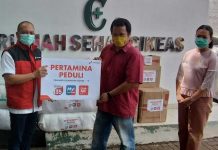 Pertamina Peduli Salurkan APD di Sejumlah Fasilitas Kesehatan