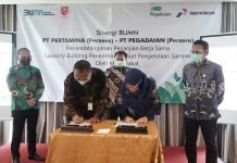 Pegadaian dan Pertamina Berkolaborasi Menanggulangi Permasalahan Sampah