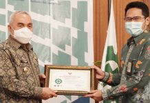 Pertamina Raih Penghargaan Kecelakaan Nihil dari Gubernur Kalimantan Timur