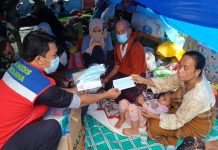 Cegah Cluster Pengungsi, Pertamina Bagikan Masker di SPBU dan Posko Pengungsian