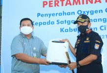 Darurat Oksigen, Kilang Pertamina Cilacap Serahkan 50 Unit Oxygen Concentrator