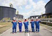 Kunjungi dan Sapa Pekerja Blok Rokan, Erick Thohir Minta Tingkatkan Produksi Migas