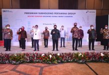 Resmikan Subholding, Pertamina Siap Kejar Target Nilai Pasar US$100 Miliar