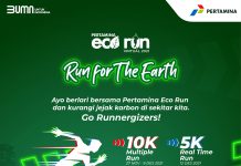 3000 Runnergizers Siap Sebarkan Energi Sehat Untuk Bumi di Ecorun Pertamina 2021