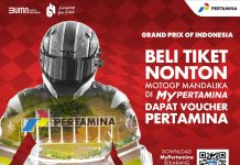 Tiket MotoGP 2022 Seri Mandalika Tersedia di MyPertamina