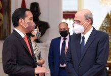 Jokowi Bertemu Bos Islamic Development Bank, Bahas EBT hingga G20