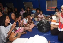 Dirut Pertamina Blusukan & Hibur Anak-Anak Korban Tragedi Depo Plumpang pertamina