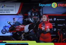 Dirut Pertamina: MotoGP Mandalika 2023 Dorong Geliat Perekonomian Daerah dan Nasional nicke widyawati