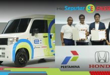 Honda dan Pertamina Kolaborasi Riset Penggunaan Mobil Listrik untuk Niaga Urban