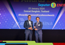 CEO Pertamina NRE Raih Penghargaan Indonesian Executive of The Year di Asian Management Excellence Awards