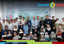 Pertamina Patra Niaga JBB Berbagi Kebahagiaan dengan 400 Anak Yatim di HUT ke-27