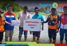 Pertamina Salurkan Bantuan Logostik untuk Korban Banjir Demak